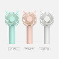 小风扇usb便携式手持小型随身可充电学生宿舍女桌面办公室桌上婴儿推车儿童手拿握口袋迷你大风力超静音电扇