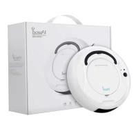 智能充电懒人吸尘器小家电家用扫地机器人拖体机D2|白色质感白