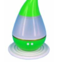 加湿器家用办公室 七彩水滴迷你usb香薰加湿器V4|绿色