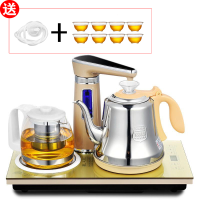 全自动上水电热水壶上水壶电水壶家用烧茶壶泡茶壶茶具套装G3|全自动810茶炉+6个杯子