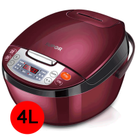 /电饭煲 3l/4l/5l 智能预约电饭煲球釜厚釜内胆电饭锅R7|4L美酒红(陶晶厚釜内胆)