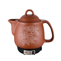 紫砂中药壶全自动熬药锅电煎中医壶家用煲煮煎药插电药罐无釉神器D9|5L红莲(紫砂)防爆裂+纳米陶晶