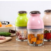 新款家用料理机多功能电动婴儿宝宝搅拌辅食机豆浆绞肉果汁榨汁机D9|绿色