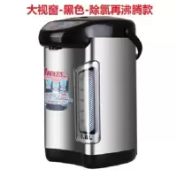 t-580c自动保温除氯再沸腾电热水瓶家用电开水壶V1|再沸腾款大视窗黑色