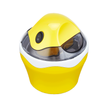 冰淇淋机家用自制机冰激凌机器迷你小型自动甜筒机雪糕机H2|黄色