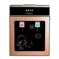 台式饮水机小型制热饮水机开水机可放大桶宿舍家用迷你饮水机|钛金带门款 温热型