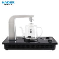 即热式泡茶机纳德迷台式速热一秒百度开水机电热烧水壶家用饮水机|第二代泡茶机黑色/带玻璃水壶+磁吸盘