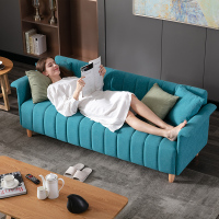 北欧小户型沙发科技布组合双人三人客厅卧室出租房服装店