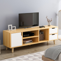 北欧电视柜小户型客厅地柜卧室经济型实木腿电视机柜