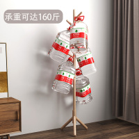 实木挂衣架落地卧室置物架小型衣服架子包家用简约现代衣帽架