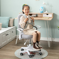 儿童学习椅子家用小学生矫正坐姿防驼背椅可调节升降靠背写字椅子