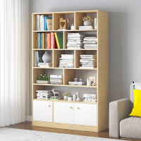 书架落地客厅柜子隔断置物架北欧收纳架子简约家用学生书柜格子柜