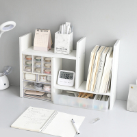 宿舍桌面上多层书架大学生寝室神器杂物收纳置物架小书柜