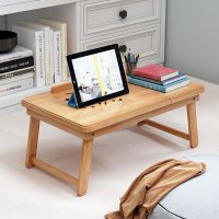 床上电脑桌书桌学生宿舍卧室可折叠学习桌写字桌寝室用懒人小桌子