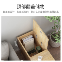 北欧边几沙发边柜小户型客厅侧边角柜多功能窄长储物柜子