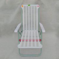夏季躺椅折叠午休午睡椅塑料沙滩椅竹椅办公休闲简约便携阳台靠椅