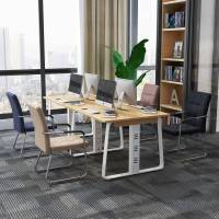 家用电脑椅弓形办公椅子现代简约皮革会议职员椅麻将椅休闲靠背椅