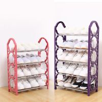多彩鞋架简易经济型多层家用宿舍收纳鞋柜省空间多功能小鞋架子