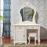 欧式梳妆台梳妆桌经济型化妆桌网红ins卧室梳妆台小户型迷你