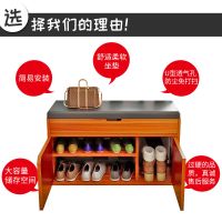 鞋架门口可坐鞋柜家用进门收纳神器实木简易多层防尘多功能换鞋凳