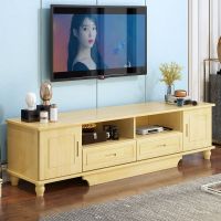 全实木电视机柜卧室现代简约矮柜客厅小户型小柜子储物柜地柜