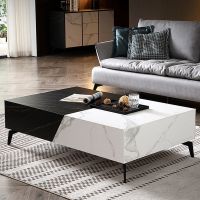 意式轻奢茶几电视柜组合现代北欧小户型家用客厅新储物收纳柜