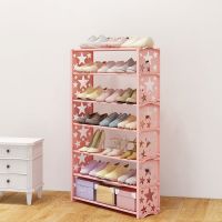 简易防尘鞋架多层鞋柜简约家用经济型鞋架子宿舍拖鞋架小鞋柜