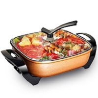 / 电火锅 家用多功能韩式电炒锅 不粘锅煎锅电煮锅|4.5L