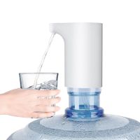 谱茗电动桶装水抽水器纯净水桶压水器一键自动吸水器矿泉水饮水机|H1电动