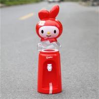 可爱卡通寝室迷你饮水机小型儿童家用办公桌上学生宿舍不加热桶|红色美乐蒂饮水机