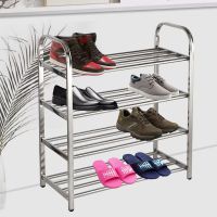 不锈钢鞋架多层鞋架子防尘家用组装门口宿舍寝室鞋柜简易收纳鞋柜