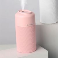 加湿器家用静音卧室小型喷雾补水车载空气办公室桌面孕妇婴儿寝室|粉[普通款]送充电线+棉棒