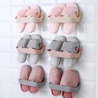 浴室拖鞋架卫生间简易门后鞋架家用经济型收纳鞋架