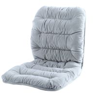 冬季坐垫办公室椅垫学生椅子垫餐桌椅垫保暖加厚毛绒座垫靠垫一体