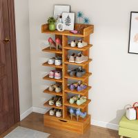 鞋架子简易多层防尘门口小型收纳小号寝室多功能小型门后木质鞋柜