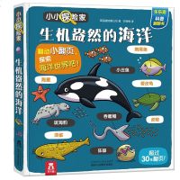生机盎然的海洋小小探家第四辑- 儿童版3d立体翻翻书3-6岁幼儿早教启蒙认知书籍 揭秘海洋 97875450610