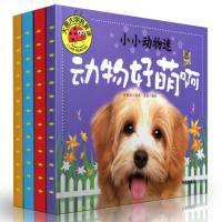 小小动物迷 动物世界大百科幼儿科普读物0-3-6岁儿童 注音版大图大字我爱读全套4册 亲子启 97875131303