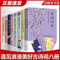 全8册中国文学古典浪漫诗词全套 李煜词传仓央嘉措李清照唐诗宋词元曲情遇见浪漫美好古诗词八册诗 97875131247