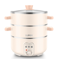 苏泊尔电蒸锅家用多功能三层大容量蒸煮炖一体锅蒸锅蒸笼ZN26YK18