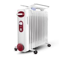 浴室家用电暖器取暖器暖风机油汀暖气15片节能省电电油丁静音