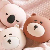 高端硅胶安全暖手宝热水袋热敷暖宫大姨妈可爱女学生注水不充电