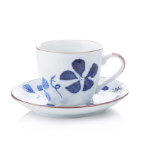 陶瓷滤杯滴漏式冲手冲咖啡壶套装日式手绘咖啡壶杯器具|古染花咖啡杯