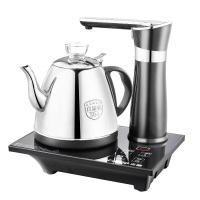 全自动器电茶炉抽水式办公智能自吸家用电热上水烧水壶保温煮泡茶|全自动黑色