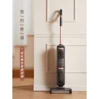 干湿清洁一体机无线免手洗智能洗地机家用吸尘拖地全自动清洗|玫瑰金[大左推荐]