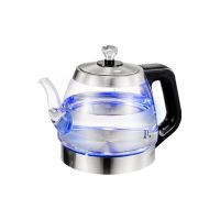 水壶烧水上水热电磁泡茶壶全自动美能迪玻璃养生壶底部上水器手柄|D款单个水壶(不含底座)