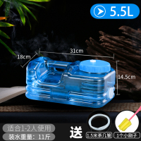 食品级矿泉水泡茶储水桶净水桶功夫茶家用桶装pc纯空桶家用储水用|5.5升矮茶具桶