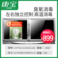 -a26/70a-消毒柜碗柜xdz60幼园二星台式家商用26壁挂卧|ZTP70A-26 臭氧