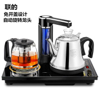 全自动上水吸烧水电动抽水器加热茶具保温煮茶壶桶装纯净水饮水机|黑色联的标配自转龙头37x20