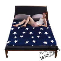 加厚法兰莱绒床垫毛毯床褥垫子榻榻米学生宿舍床被垫保暖防滑1.5m欧因