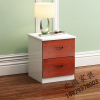 简易床头柜简约现代床柜实木收纳小柜子储物柜床边柜松木床头柜欧因
